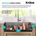 Loften 33 in. Drop-in/Undermount Single Bowl Stainless Steel Kitchen Workstation Sink with Accessories