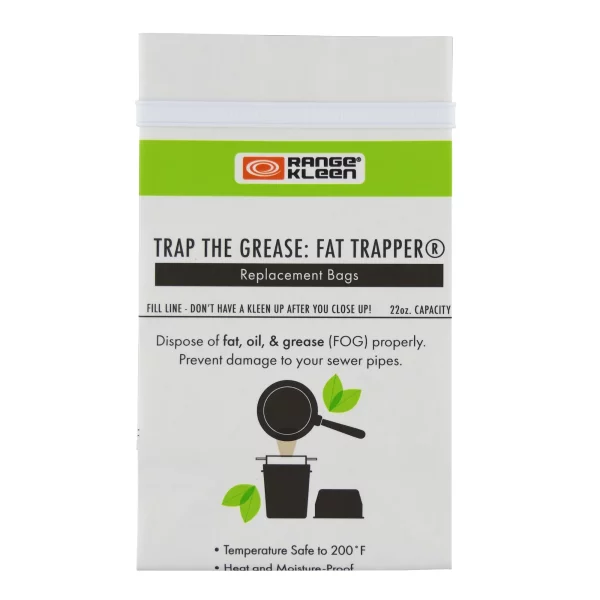 Range Kleen Disposable Fat Trapper Refill Bags - 10 Pk