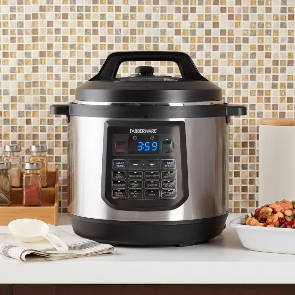 Farberware 8-Quart 7-in-1 Programmable Pressure Cooker