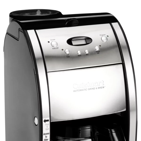 Cuisinart Grind & Brew™ 12 Cup Automatic Coffeemaker, Silver