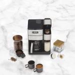 Cuisinart SS-GB1 Coffee Center Grind & Brew Plus Bundle with Victor Allen Colombian Single Serve Brew Cups of Coffee Includes 3 K-Cups