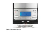 Hamilton Beach 48465 Black/Steel BrewStation Summit Ultra 12 Cup Coffeemaker
