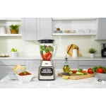 Oster One-Touch Blender with Auto-Programs and 6-Cup Boroclass Glass Jar