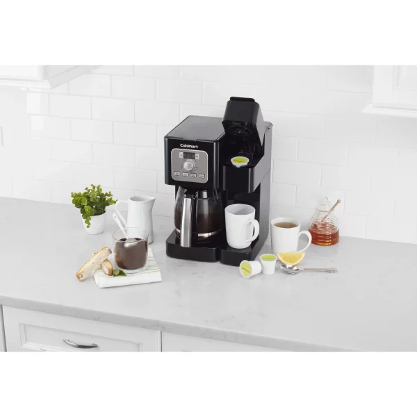 Cuisinart 12 Cup Programmable Single-Serve Brewer, Black, SS-12