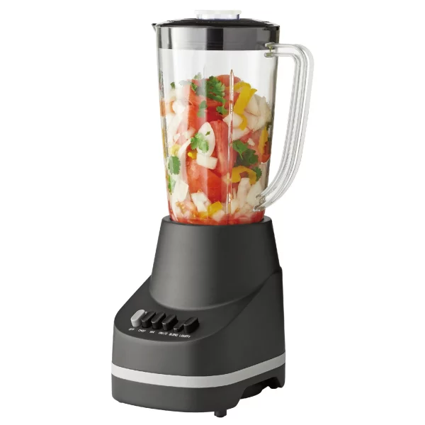 Mainstays 6-Speed Blender with 48 oz/1.5 L Pitcher, Black, New