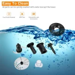 Costway 8 Cup Food Processor 500W Variable Speed Blender Chopper w/ 3 Blades