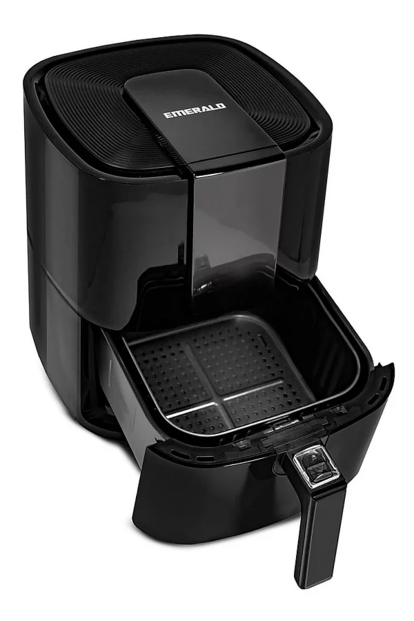 Emerald Air Fryer 1800 Watts with Digital LED Touch Display & Slide Out Pan, Detachable Basket 5.2L Capacity (1804-5.0)