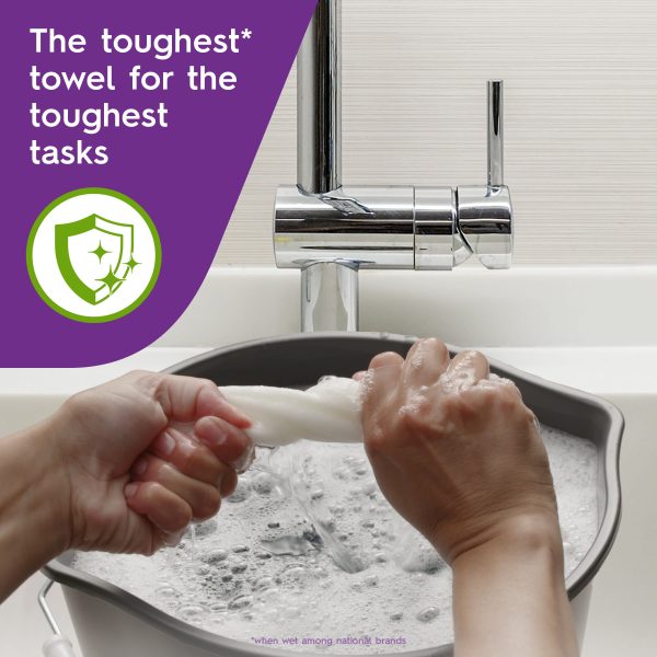 Viva Signature Cloth Paper Towels, 6 Double Rolls, 94 Sheets per Roll (564 Total)