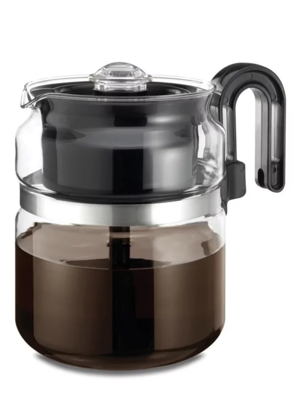 Medelco 8 Cup Glass Stovetop Percolator