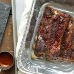 Reynolds Kitchens Heavy Duty Disposable Aluminum Roasting Pans with Lids, 11.75x9.25x2.5 Inches, 2 Count