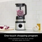 Ninja Detect Duo Power Blender + Single Serve with Blend Sense Technology, Platinum Silver, TB300
