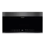 Frigidaire FGBM19WNVD 30 Gallery Series Black Stainless Steel Over-the-Range Microwave with 1.9 cu. ft. Capacity 300 CFM Sensor Cooking and LED Interior Lighting