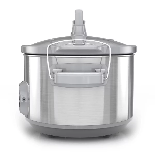 BLACK+DECKER 7-Quart Digital Slow Cooker with Temperature Probe + Precision Sous-Vide , Stainless, SCD7007SSD