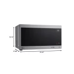 LG Neo Chef 1.5 cu. ft. Countertop Microwave Oven, 1200 Watts, Stainless Steel