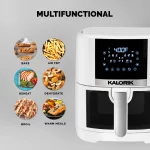 Kalorik® 5 Quart Air Fryer with Ceramic Coating and Window, New, 13.5 in