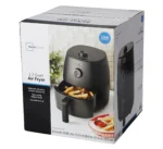 Mainstays 2.2 Quart Compact Air Fryer, Non-Stick, Dishwasher Safe Basket, 1150W, Black