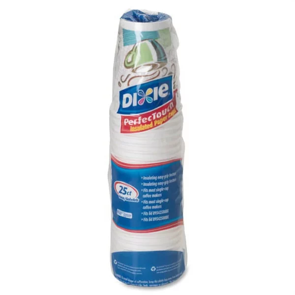 Dixie, DXE5342CDPK, PerfecTouch Coffee Haze Hot Cups, 50 / Pack, 12 oz