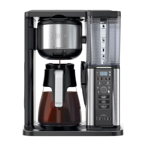 Ninja Hot & Iced, Single Serve or Drip Coffee System 10 Cup Glass Carafe, CM300