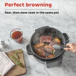 Instant Superior Cooker Chef Series 7.5 Qt Slow Cooker and Multicooker, from Makers of Instant Pot