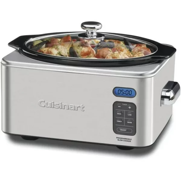 Restored Cuisinart PSC-650 6.5-Qt. Programmable Slow Cooker (Refurbished)