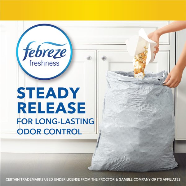 Glad ForceFlex Tall Kitchen Trash Bags, 13 Gallon, 40 Bags (Gain Original Scent, Febreze Freshness)