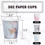 Lamosi Everyday Mouthwash Cups Disposable Paper Cups Small Cups, 3 oz, 300 Count