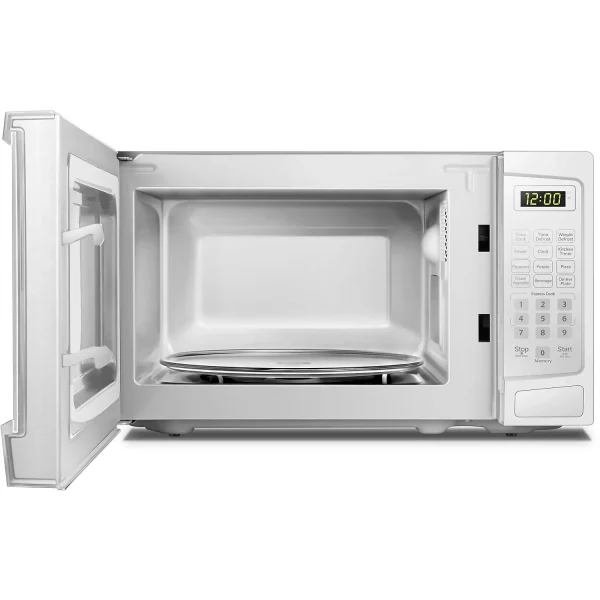 Danby 700W 0.7 Cubic Feet Convenient User-Friendly Countertop Microwave, White