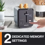 Krups 2-Slice My Memory Digital Toaster | Stainless Steel