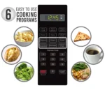 Farberware 1.6 Cu. ft. Microwave Oven, Brushed Stainless Steel, FMO16AHTBKC