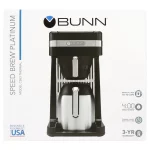 BUNN CSB3T Platinum 10 Cup Drip Coffee Maker (Condition: New)