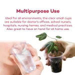 Dealmed Disposable Plastic Cups – 100% Recyclable Cups, Ideal for Doctor's Offices, School Nurse's, Hospitals, at Home and More (Case of 2500, 3 oz.)