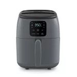 Dash Tasti-Crisp™ Digital Air Fryer with Temperature Control, Non-Stick Fry Basket, Recipe Guide + Auto Shut off Feature, 1000-Watt, 2.6Qt, Black