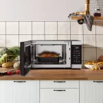 Galanz 1.2 Cu ft Air Fry + Sensor Cook Countertop Microwave Oven, 1000 Watts, Stainless Steel, New