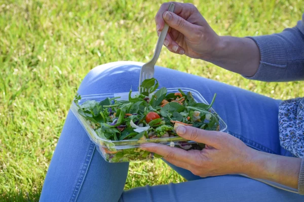 Great Value Disposable Compostable Forks, Beige, 24 Count