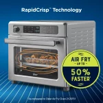 Oster Digital RapidCrisp™ Air Fryer Oven, 9-Function Countertop Oven with Convection