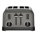 Cuisinart 4 Slice Metal Classic Toaster, New, CPT-180BKSP1