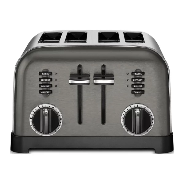Cuisinart 4 Slice Metal Classic Toaster, New, CPT-180BKSP1
