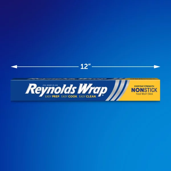 Reynolds Wrap Everyday Strength Non-Stick Aluminum Foil, 50 Square Feet