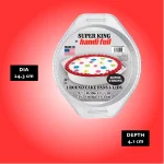 Handi-Foil Aluminum Super King 9" Round Cake Pan with Lid, 2 Count