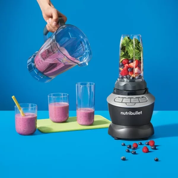 nutribullet 56 oz. Blender Combo with Single Serve Cups, 1000W