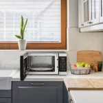Galanz 1.2 Cu ft Air Fry + Sensor Cook Countertop Microwave Oven, 1000 Watts, Stainless Steel, New