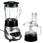 Cuisinart Smartpower Duet /Food Processor 7 Speed Blender Brushed Chrome (BFP-703BC)