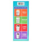 Great Value Kitchen Tall Drawstring Bags, 13 Gallon, 80 Count