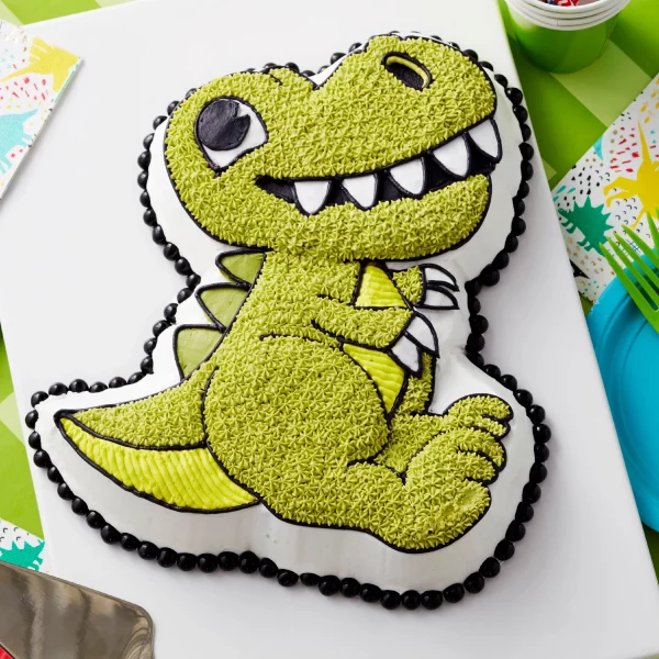 Wilton Dinosaur Cake Pan, Kids 3D Birthday Cake Pan