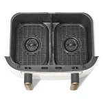 Beautiful 9QT TriZone Air Fryer, White Icing by Drew Barrymore