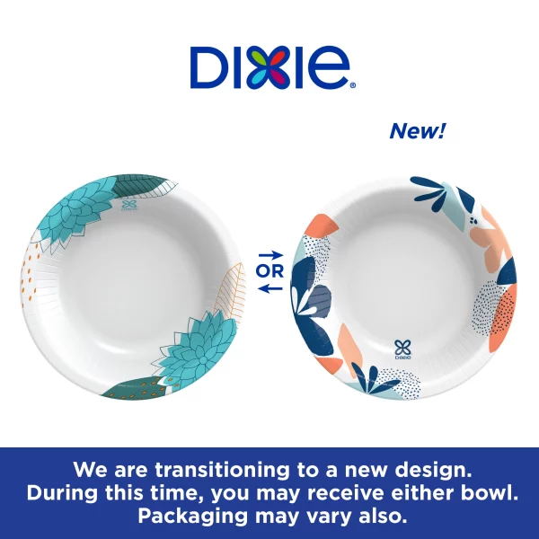 Dixie Disposable Paper Bowls, 10 Ounce, 70 Count