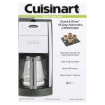 Cuisinart Grind & Brew™ 12 Cup Automatic Coffeemaker, Silver