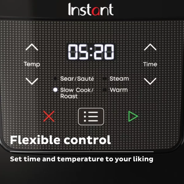 Instant Superior Cooker Chef Series 7.5 Qt Slow Cooker and Multicooker, from Makers of Instant Pot