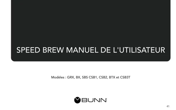 BUNN CSB3T Platinum 10 Cup Drip Coffee Maker (Condition: New)