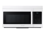 Samsung ME16A4021AW - Microwave oven - over-range - 1.6 cu. ft - 1000 W - white with built-in exhaust system